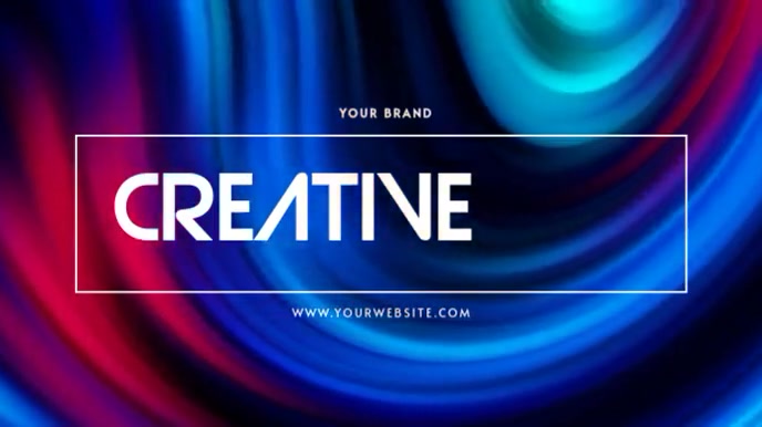 ZOOM VIRTUAL BACKGROUND | CREATIVE TECH Presentasi (16:9) template